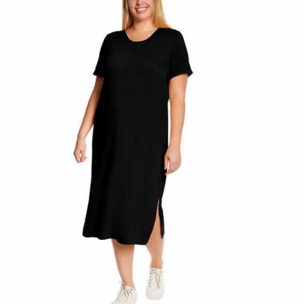 Jessica Simpson Women's Midi Dress with Slit Size XL